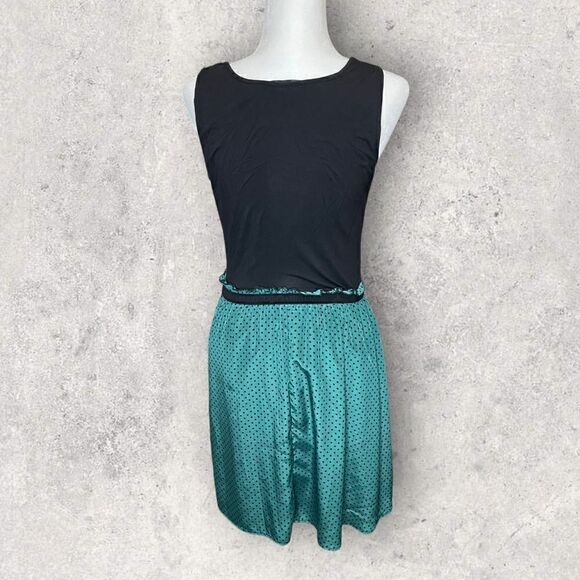 Doe & Rae A-Line Polka-Dot Dress - Picture 4 of 6